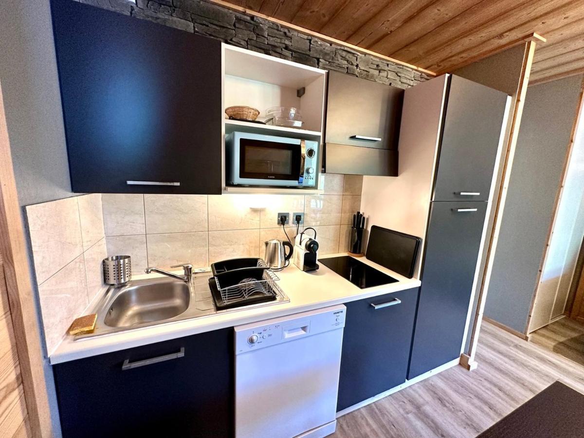Centre Orres 1800 - 4/6 Pers. Renove - Parking Apartment Les Orres Luaran gambar