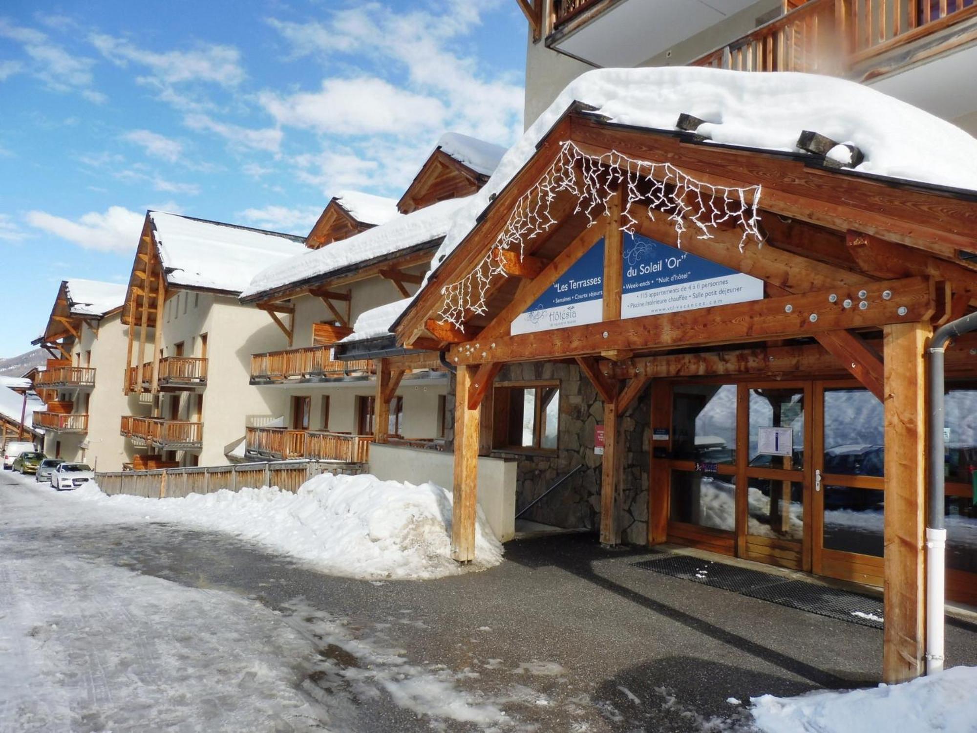 Centre Orres 1800 - 4/6 Pers. Renove - Parking Apartment Les Orres Luaran gambar